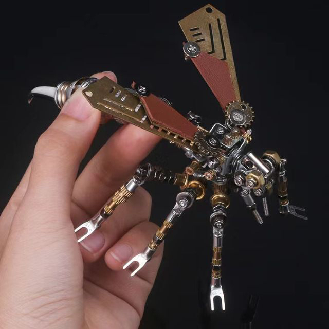 ネジ ロボット 置物 飾り インテリア雑貨 組立 パズル ハチ おもちゃ 模型 5