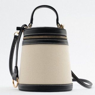 ザラ(ZARA)のZARA コントラストボックスバッグ(ショルダーバッグ)