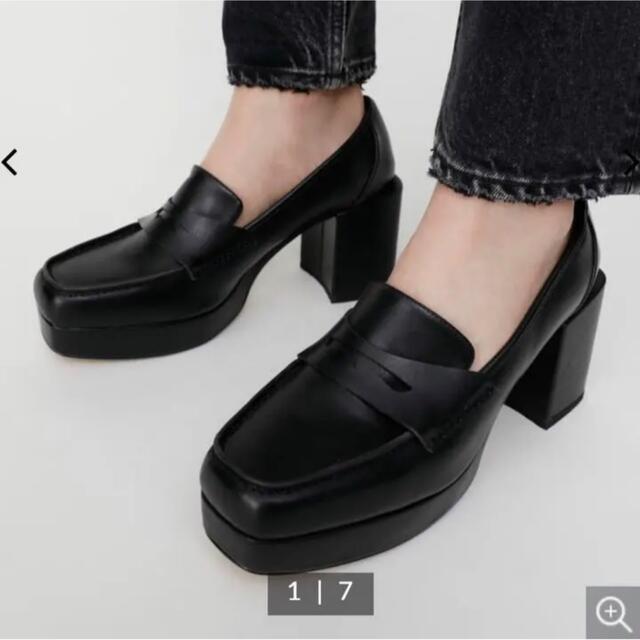 moussy(マウジー)のPLATFORM ローファー レディースの靴/シューズ(ローファー/革靴)の商品写真