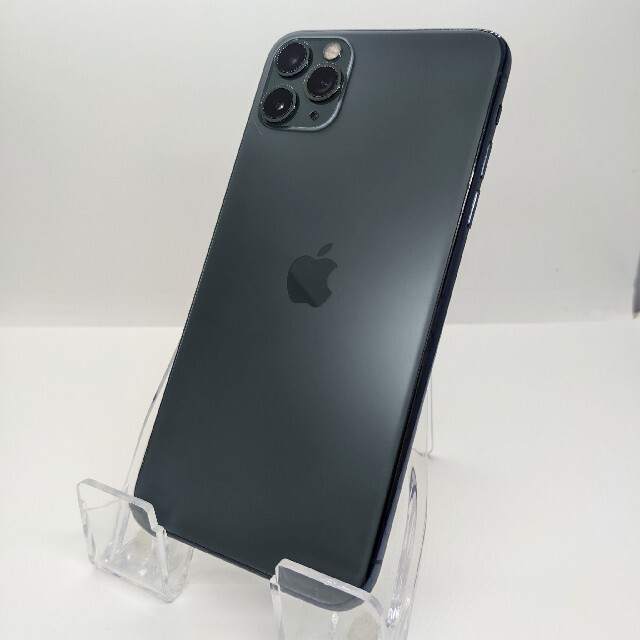 SIMフリー】iPhone11 Pro Max 64GB ミッドナイトグリーン ...