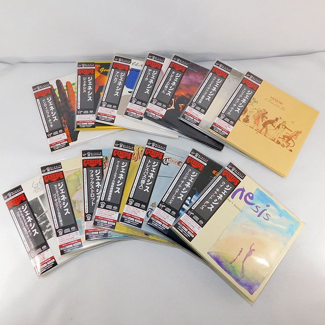 ジェネシス SACD+DVDオーディオ 紙ジャケ・シリーズ 計14枚セット ジェネシス SACD+DVDオーディオ 紙ジャケ・シリーズ 計14枚セット