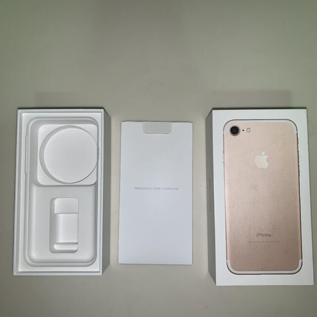 Apple(アップル)のiPhone7の箱 スマホ/家電/カメラのスマートフォン/携帯電話(その他)の商品写真