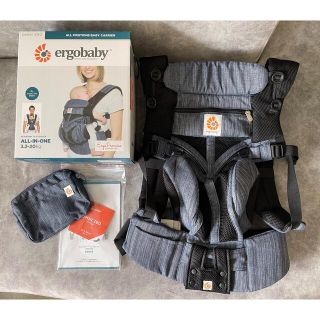 エルゴベビー(Ergobaby)のエルゴベビー オムニ360 クールエア  インディゴウィーブ(その他)