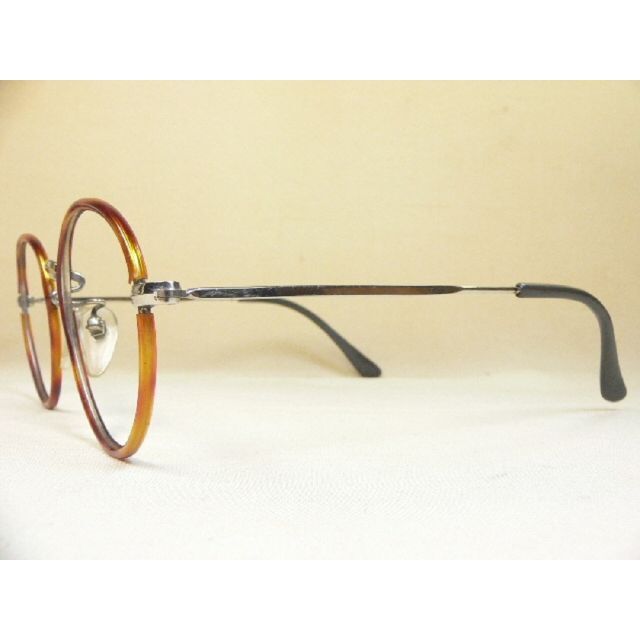 サンプラチナ製 セル巻 ヴィンテージ 眼鏡 フレーム メタルボストン 2