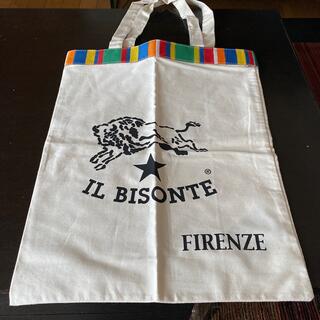 イルビゾンテ(IL BISONTE)のイルビゾンテトートバッグ(白)(トートバッグ)