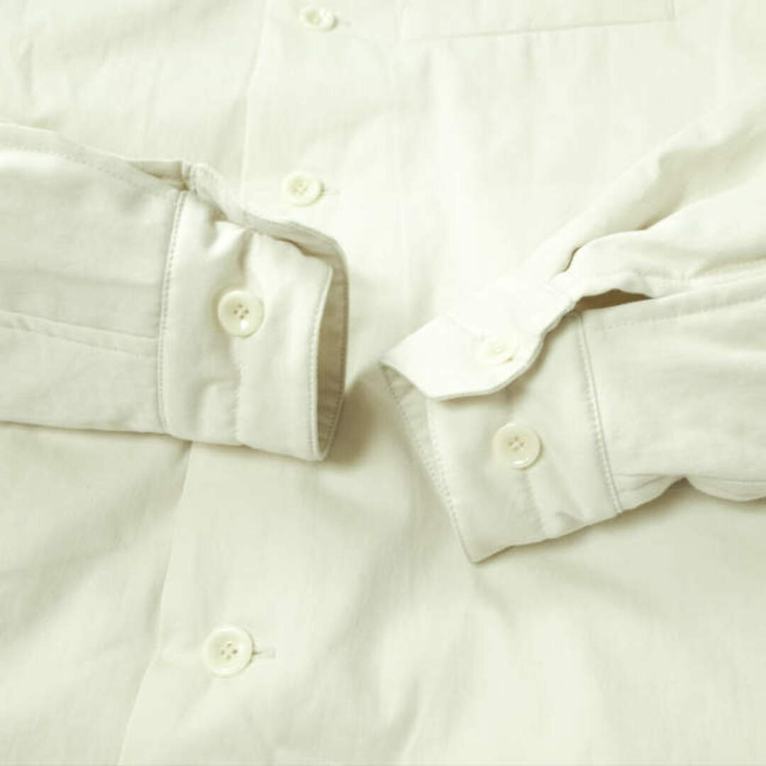 LEMAIRE ルメール 21AW WADDED OVERSHIRT コットンギャバジン シャツジャケット M213 OW185 LF641 46 ALMOND MILK 長袖 開襟 トップス【新古品】【LEMAIRE】