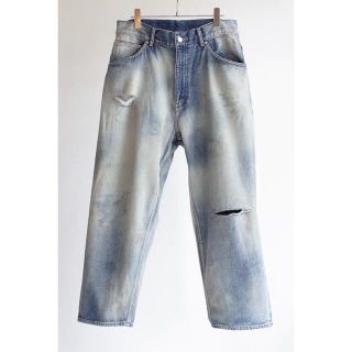 シュタイン(stein)のANCELLM / 5P SELVEDGE DENIM PANTS USED(デニム/ジーンズ)