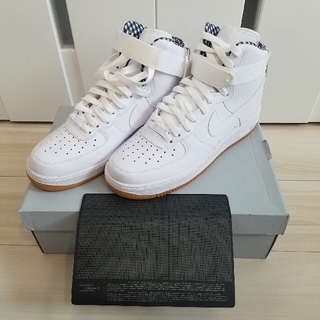 新品未使用 海外アメリカ購入 NIKE FORCE1 ナイキ フォースワン ２７