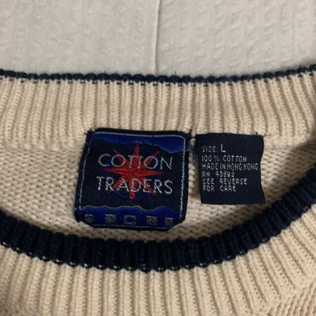 POLO RALPH LAUREN(ポロラルフローレン)のcotton treader  刺繍ニット　ゴルフ メンズのトップス(ニット/セーター)の商品写真