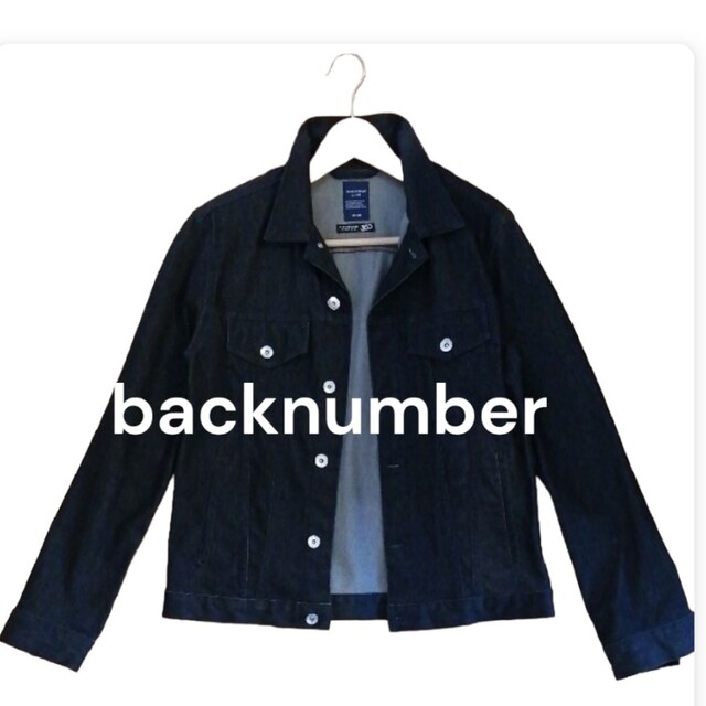 backnumber ブラックデニムジャンバー メンズMサイズ ジージャン | フリマアプリ ラクマ