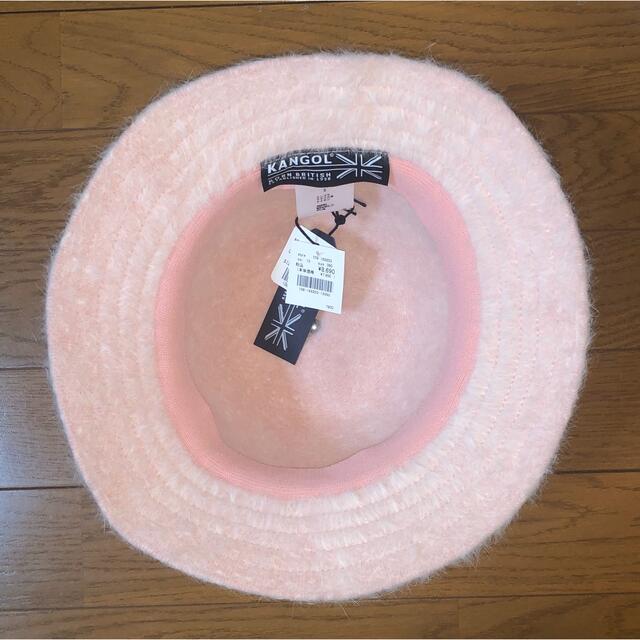 S 新品 KANGOL Furgora Casual ファー ハット ピンク