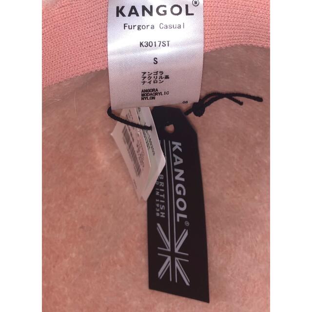 S 新品 KANGOL Furgora Casual ファー ハット ピンク