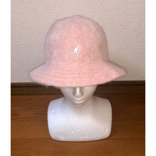 カンゴール(KANGOL)のS 新品 KANGOL Furgora Casual ファー ハット ピンク(ハット)