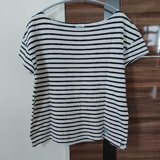 オーシバル(ORCIVAL)のORCIVAL 白×黒ボーダーTシャツ(Tシャツ(半袖/袖なし))