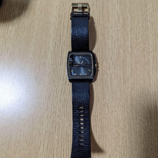 DIESEL(ディーゼル)のディーゼル DZ-1431 黒文字盤 純正ベルト QZ メンズ腕時計 メンズの時計(腕時計(アナログ))の商品写真