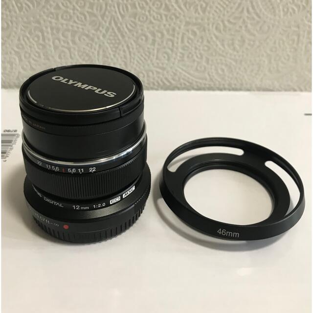 OLYMPUS(オリンパス)のOLYMPUS M.ZUIKO DIGITAL ED 12mm F2.0  美品 スマホ/家電/カメラのカメラ(レンズ(単焦点))の商品写真