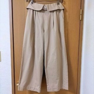 シマムラ(しまむら)のベルト付き ハイウエスト ワイドパンツ(カジュアルパンツ)