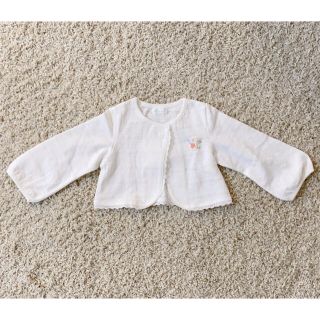 コンビミニ(Combi mini)の新品　未使用　コンビミニ　女の子　80センチ(カーディガン/ボレロ)