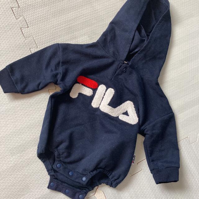 FILA(フィラ)のFILAベビー服　ロンパース カバーオール キッズ/ベビー/マタニティのベビー服(~85cm)(ロンパース)の商品写真