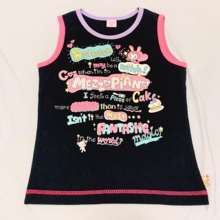 メゾピアノ(mezzo piano)の【mezzo piano】ポップでキュートなべリエちゃんノースリーブT(140)(Tシャツ/カットソー)