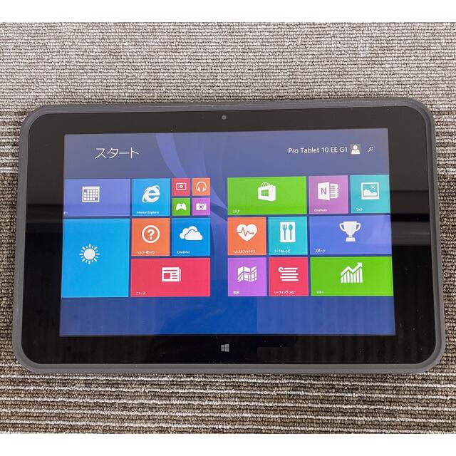 HP製 10.1インチ　Windows 8.1 PRO 32bit タブレット スマホ/家電/カメラのPC/タブレット(タブレット)の商品写真