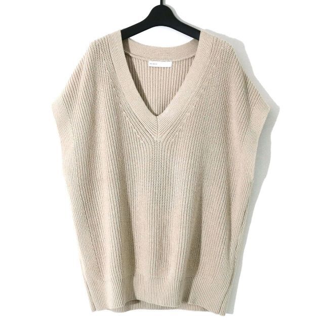 Noble - NOBLE ノーブル 21SS 片畔ニットベストの通販 by ET shop ...
