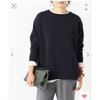 ドゥーズィエムクラス(DEUXIEME CLASSE)のドゥーズィエムクラス  Double Sweater スウェット　カットソー(ニット/セーター)