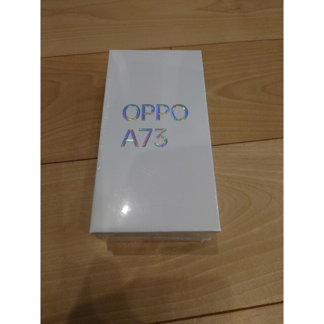未開封　OPPO A73 ネービー ブルー