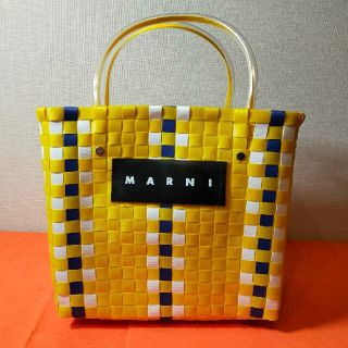 マルニ(Marni)の【新品】 マルニ MARNI トートバッグ カゴバッグ フラワーカフェ(トートバッグ)