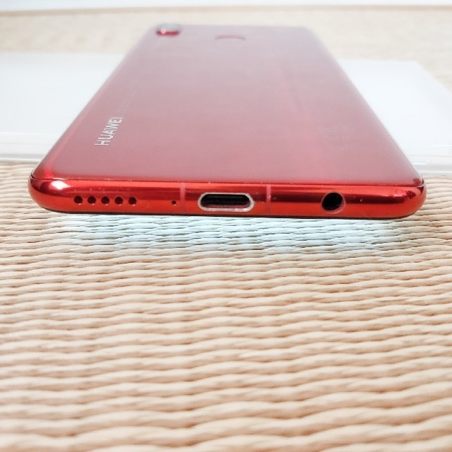 HUAWEI(ファーウェイ)のHuawei nova 3 Red  4/PAR-LX9 本体のみ スマホ/家電/カメラのスマートフォン/携帯電話(スマートフォン本体)の商品写真
