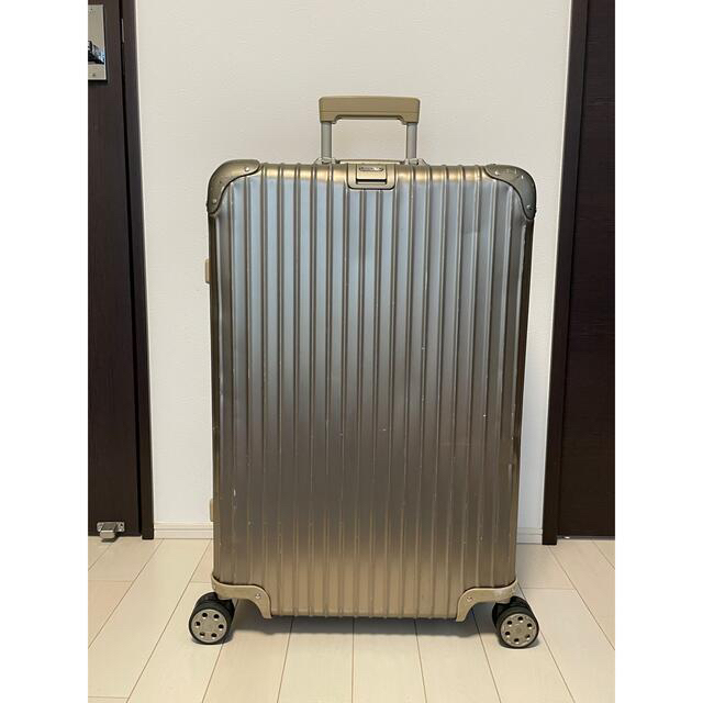 希少品　RIMOWA リモワ TOPAS スーツケース　アルミ　4輪 86L