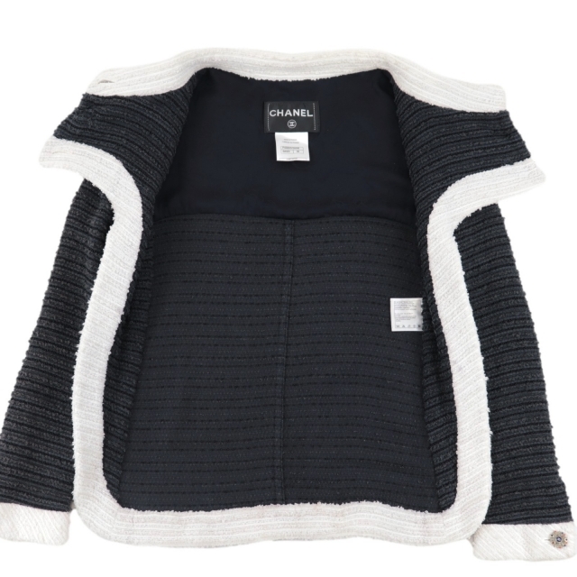 シャネル 14SS ランウェイ着用 ツイードボレロジャケット 36 6