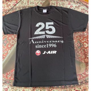 レア　J-AIR ジェイエアー JAL ジャル　25周年 半袖Tシャツ S(Tシャツ/カットソー(半袖/袖なし))