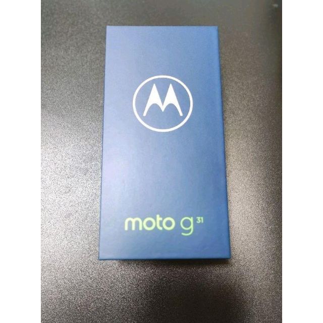 【新品未開封】Motorola moto g31 ベイビーブルー　simフリー