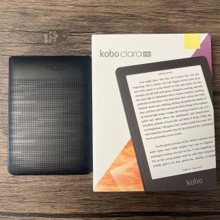 ラクテン(Rakuten)のKobo Clara HD スリープカバーセット　ブルー(電子ブックリーダー)