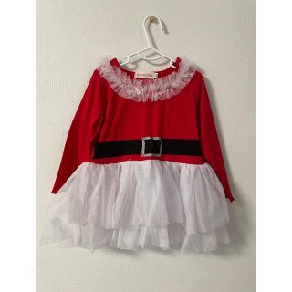 ザラキッズ(ZARA KIDS)のクリスマスワンピース　サイズ100(ワンピース)