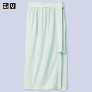 ユニクロ(UNIQLO)のUniqlo U ラップスカート(ひざ丈スカート)