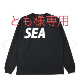 ウィンダンシー(WIND AND SEA)のウィンダンシー SEA L/S T-SHIRT BLACK-SILVER (Tシャツ/カットソー(七分/長袖))