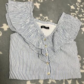 ザラ(ZARA)のZARA ショート丈 トップス(その他)