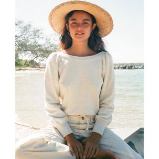 エディットフォールル(EDIT.FOR LULU)の週末値下　Maddie Original Sweatshirts (Ivory)(トレーナー/スウェット)