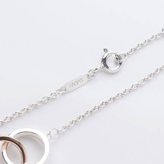 Tiffany & Co.(ティファニー)の極美品 ティファニー 1837 インターロッキング 925 ルベド ブレスレット レディースのアクセサリー(ブレスレット/バングル)の商品写真