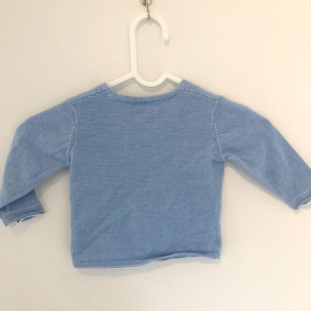 ZARA KIDS(ザラキッズ)のZARA BABY カーディガン　美品　6-9months キッズ/ベビー/マタニティのベビー服(~85cm)(カーディガン/ボレロ)の商品写真