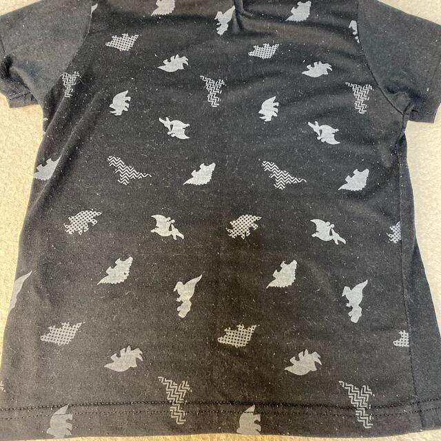 mikihouse(ミキハウス)の恐竜Tシャツ&ショートパンツセット キッズ/ベビー/マタニティのキッズ服男の子用(90cm~)(Tシャツ/カットソー)の商品写真