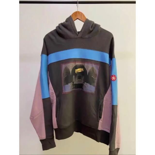 C.E Cav Empt blue rib heavy hoody