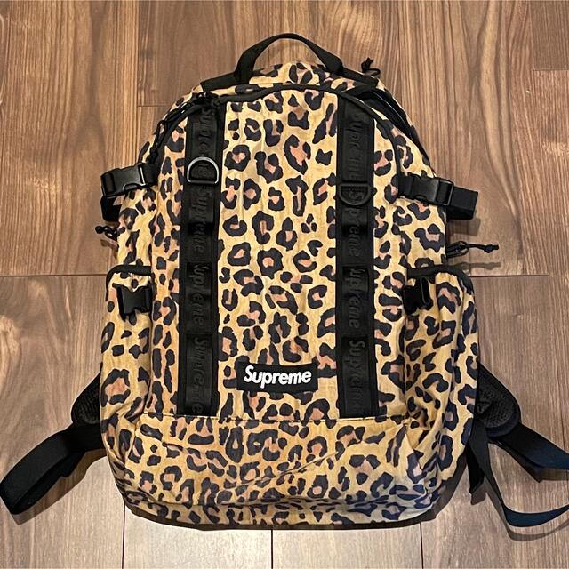 Supreme 20FW Backpack 21L "Leopard" ヒョウ柄