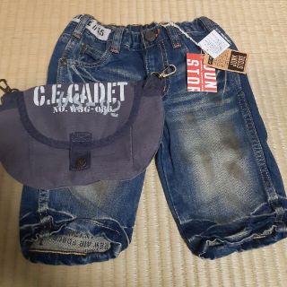 ジャンクストアー(JUNK STORE)の新品！エフオー！ジャンクストア　ズボン　パンツ　短パン　ポシェット　95(パンツ/スパッツ)