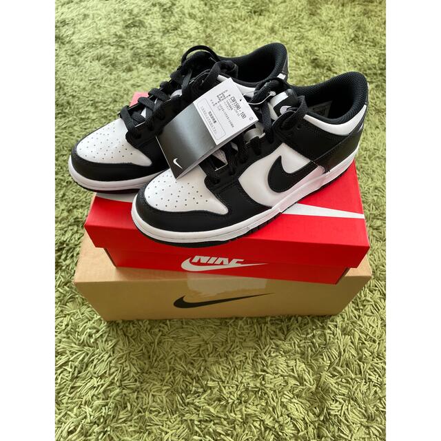 Nike GS ダンク Low Retro White Black パンダ