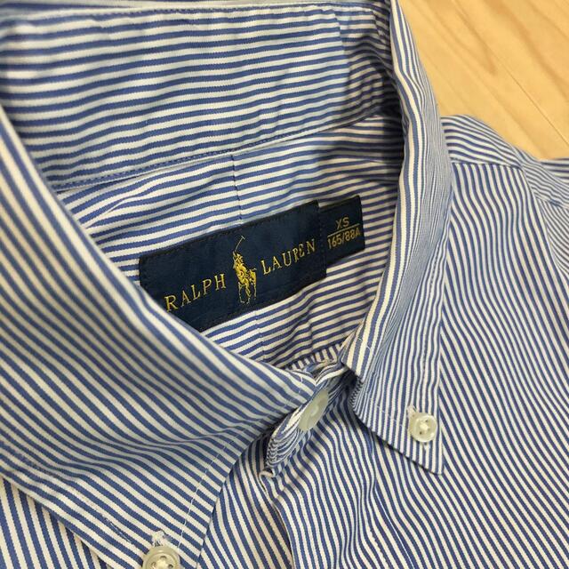 POLO RALPH LAUREN(ポロラルフローレン)のRalphLauren  ブルー ストライプ シャツ　 メンズのトップス(シャツ)の商品写真