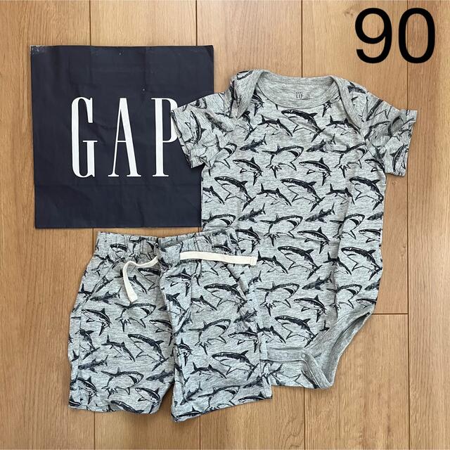 新品★baby gapロンパース＆ショートパンツセット90 | フリマアプリ ラクマ