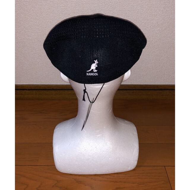 L 新品 KANGOL トロピック ハンチングキャップ ベレー帽 ブラック 黒